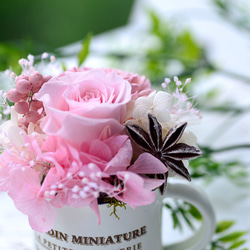 Tea cup　flower　（二個セット） 3枚目の画像