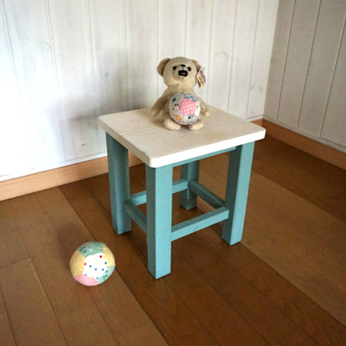 レジンアート木製椅子