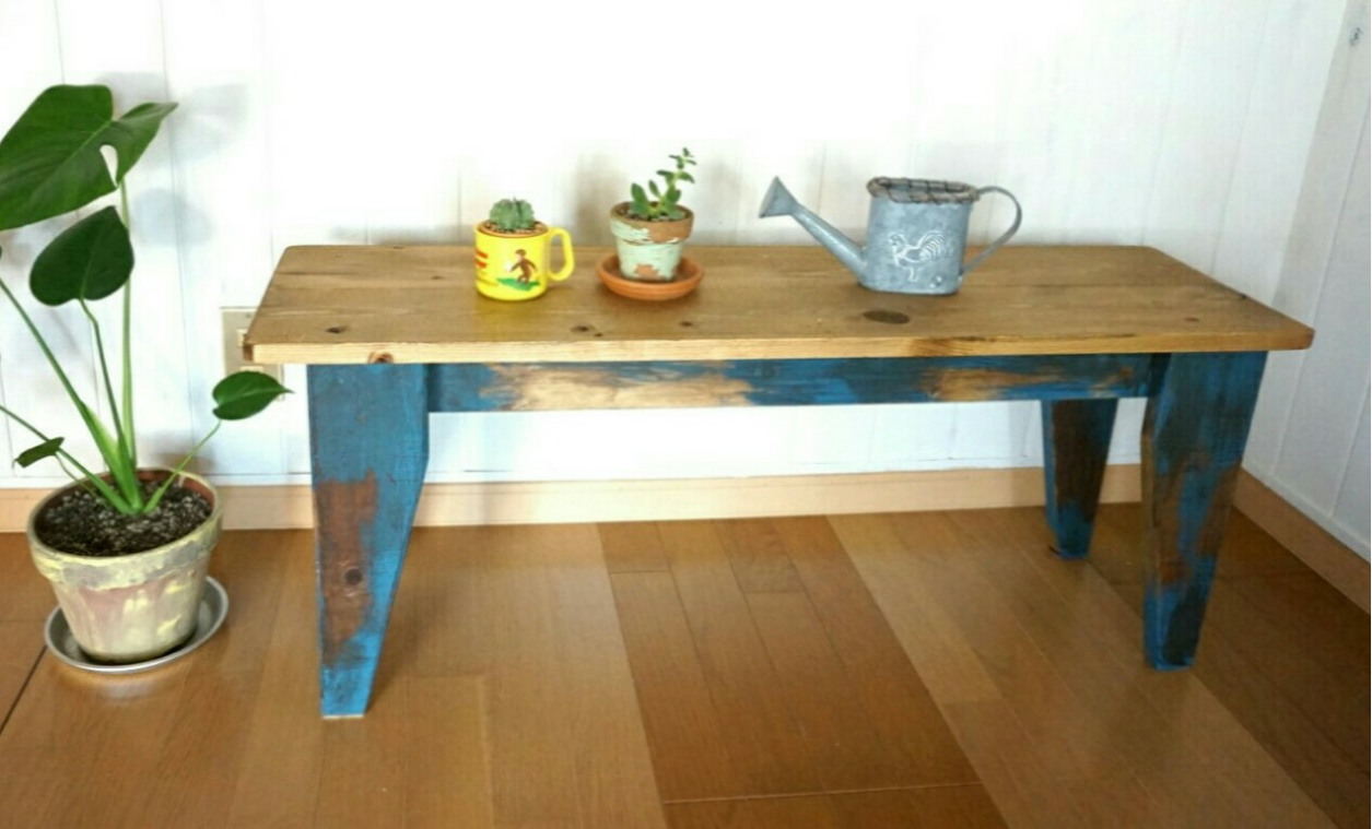 アンティーク調ベンチ 幅1000㎜