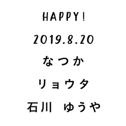 《名前・イニシャル入り》Myマグカップ 〜OKAO・ネコ〜 　プラスチック/スタッキング 9枚目の画像