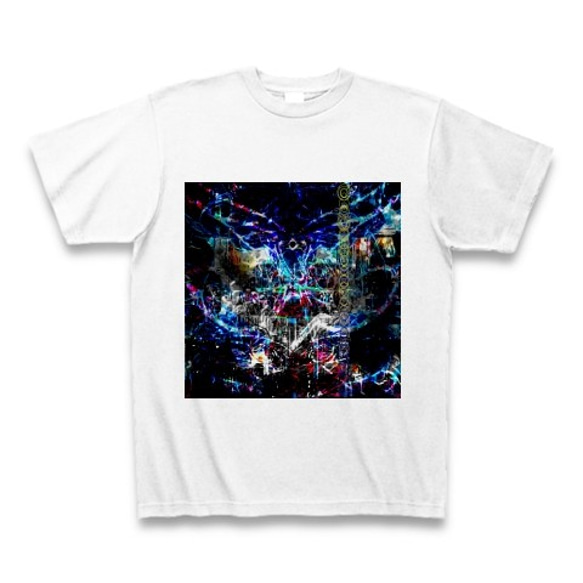 有効的異常症候群脳神経参◆アート◆文字◆ロゴ◆ヘビーウェイト◆半袖◆Tシャツ◆ホワイト◆各サイズ選択可 1枚目の画像