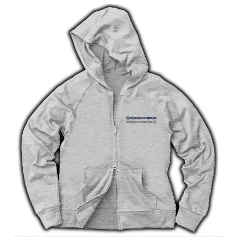 G-Dragon グレー パーカー フロントロゴ バックテキスト G-Dragon グレー パーカー フロントロゴ バックテキスト