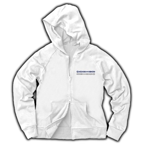 ◆DORAGON◆文字◆ロゴ◆フード◆長袖◆スウェット◆ジップパーカー◆ホワイト◆各サイズ選択可 4,240円