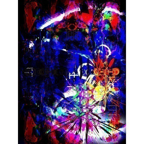 有効的異常症候群行動弐◆アート◆ロゴ◆スウェット◆長袖◆トレーナー◆レッド◆各サイズ選択可