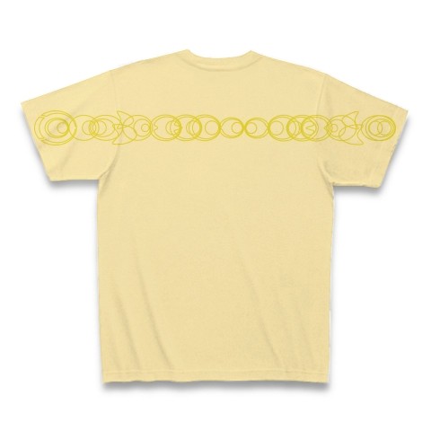 有効的異常症候群黄線後◆アート文字◆ロゴ◆ヘビーウェイト◆半袖◆Tシャツ◆ナチュラル◆各サイズ選択可