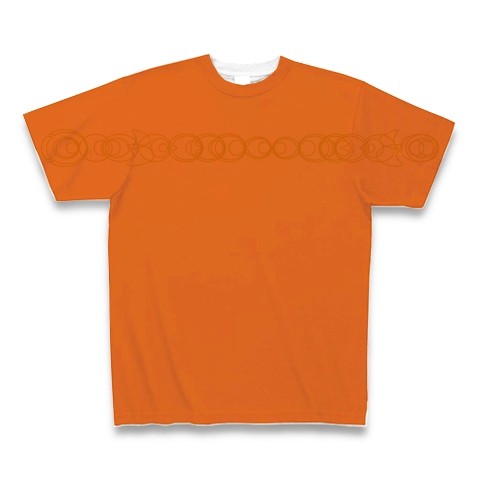 有効的異常症候群黄線前◆アート文字◆ロゴ◆ヘビーウェイト◆半袖◆Tシャツ◆カリフォルニアオレンジ◆各サイズ選択可