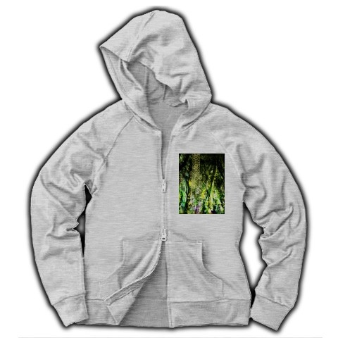 有効的異常症候群幻林改◆アート◆ロゴ◆フード◆長袖◆スウェット◆ジップパーカー◆グレー◆各サイズ選択可 4,565円