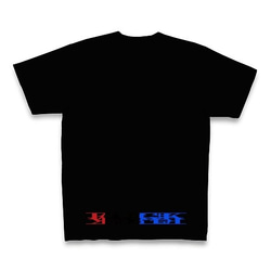 F偽U善C者KF偽U善C者K◆アート◆文字◆ロゴ◆ヘビーウェイト◆半袖◆Tシャツ◆ブラック◆各サイズ選択可 2枚目の画像