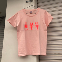 ニホンザリガニ女性用Tシャツ（WL） 1枚目の画像