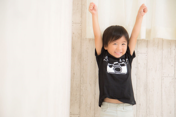 Baby＊photographer☆名入りTシャツ 4枚目の画像