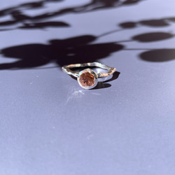 【11号】ピンクトルマリン silver ring 3枚目の画像