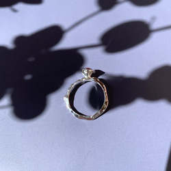 【11号】ピンクトルマリン silver ring 6枚目の画像