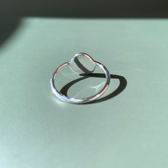 【13号】バイカラートルマリン silver ring 5枚目の画像