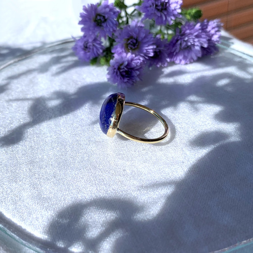 ジョージジェンセン　大粒　ラピスラズリ　指輪 ジョージジェンセン大粒ラピスラズリ指輪