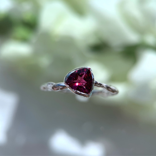 9号】ロードライトガーネット silver ring 指輪・リング サプタ 通販 