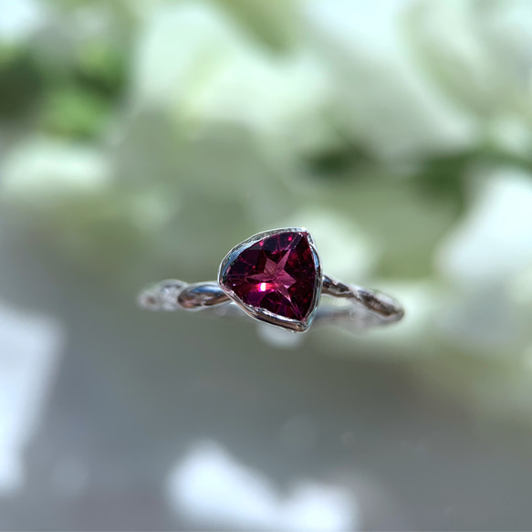 9号】ロードライトガーネット silver ring 指輪・リング サプタ 通販 