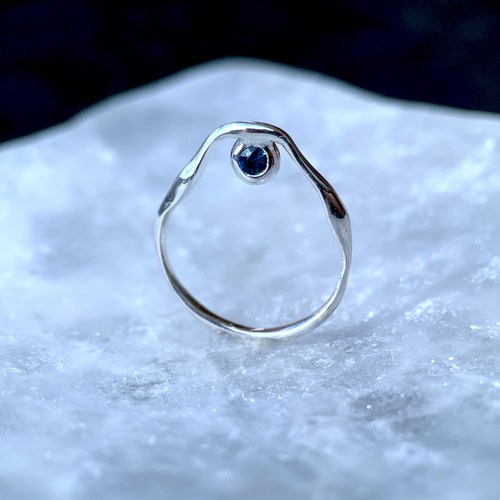 ブルーサファイアリング　11号～12号 11号〜12号】サファイア silver ring 指輪・リング サプタ 通販