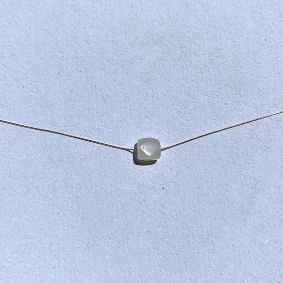 K10 古代水晶 ネックレス 2枚目の画像