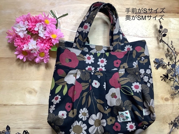 [最後一件不轉賣] [S size] Tsubaki and Various Flowers Cotton Linen Gran 第4張的照片