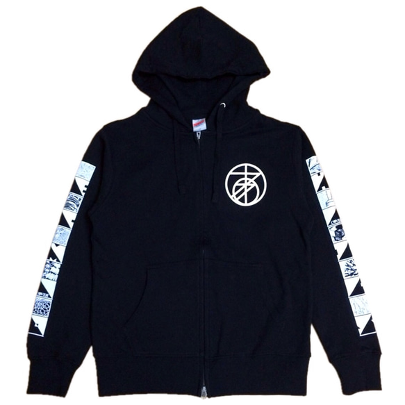 PHANTOM PAIN CIRCUS DOUBLE ZIP PARKA※受注生産※ 2枚目の画像