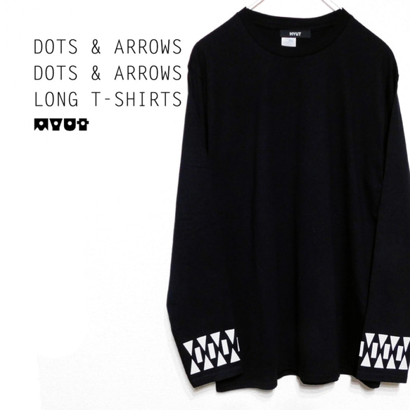 《DOTS & ARROWS DOTS & ARROWS LONG T-SHIRTS》※受注生産※ 1枚目の画像