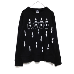 《DOTS & ARROWS DOTS & ARROWS RAINING LOGO SWEAT》※受注生産※ 2枚目の画像