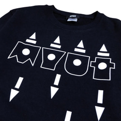 《DOTS & ARROWS DOTS & ARROWS RAINING LOGO SWEAT》※受注生産※ 4枚目の画像