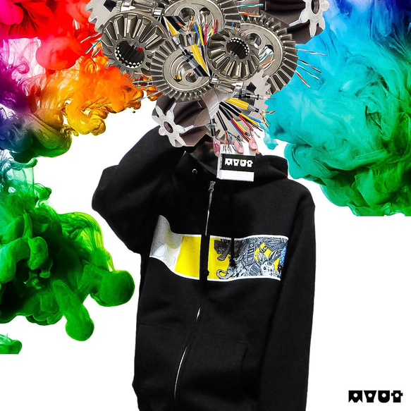 《DOOM CIRCUS DOOM CIRCUS PARKA》※文字変更可能※受注生産※ 5枚目の画像