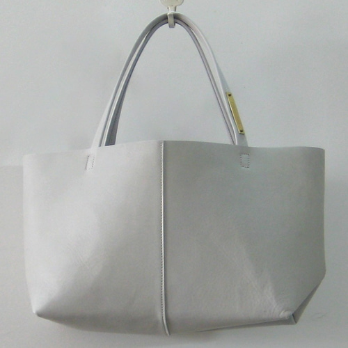 OTONA eco-bag Sサイズ ホワイト 本革製 トートバッグ トート
