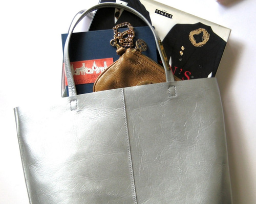 yucchino レザートートバッグ“OTONA eco-bag VM” yucchino ユッキーノ レザートートバッグ OTONA eco-bag VM