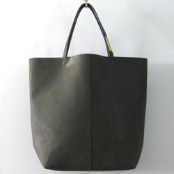 OTONA eco-bag MLサイズ クロームグレイ　本革製　トートバッグ 3枚目の画像