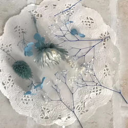 小分け 花材セット ブルー 2枚目の画像