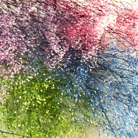 かすみ草 フラワーベール 4種類セット　花材 1枚目の画像