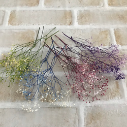 かすみ草 フラワーベール 4種類セット　花材 4枚目の画像