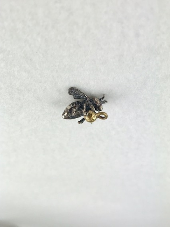 花粉団子を運ぶミツバチ silver925 送料無料 7枚目の画像