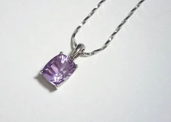 Lavender Amethyst *necklace 1枚目の画像