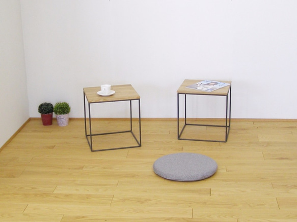 【週末セール！】アイアンキューブフレーム 4段2個 男前インテリア インダスト 51TvGaem2vL._AC_UF350,