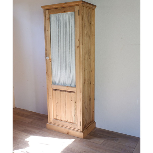 シングルドアキャビネット3 ダークウォールナット塗装仕上げ