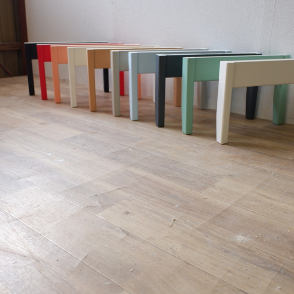 【送料値引き】【在庫有】【折りたたみ可能】木製テーブル　天板と脚が４０通りの組み合わせから選べる　 8枚目の画像