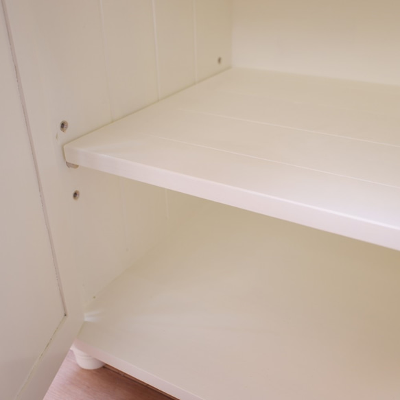 ろくろ脚のテレビ（ＴＶ）ボード ミルキーホワイト×ミディアムブラウン ＴＶ