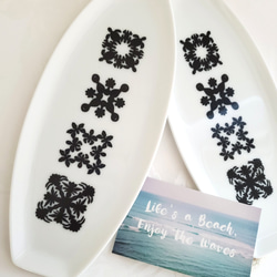 送料無料】キルト柄サーフボードプレートM/ギフトAlohilani /Hawaii