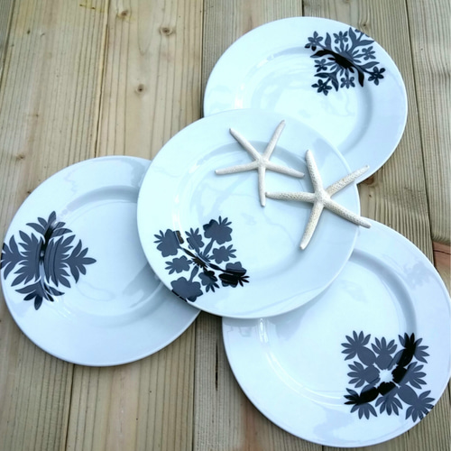 送料無料】キルト柄プレーﾄ4枚セット/Gift /Hawaii /プレーﾄ