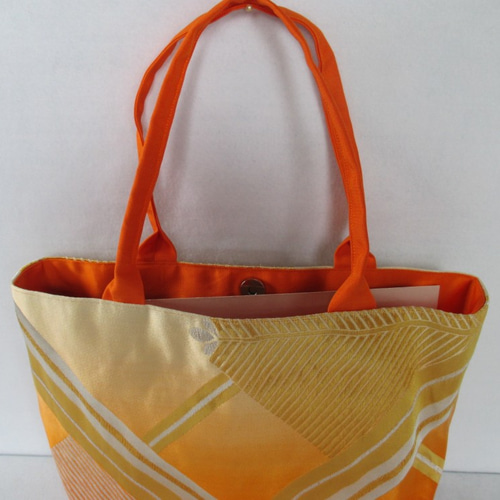 袋帯　帯リメイクバッグ　リングバッグ 9bab0ba528c3df10eda8da2e8eaf9a