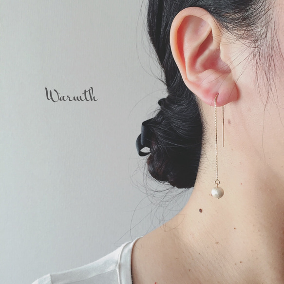 14kgf/petit cotton pearl 【American pierce】 4枚目の画像