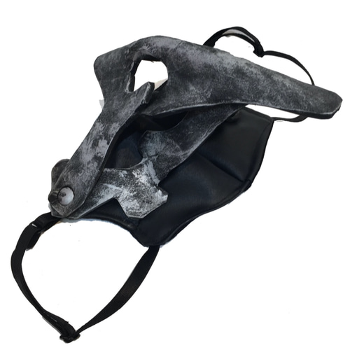 オリジナルペストマスク「ヴェレ」一点物 204 スタイリッシュなペストマスクみたい 鉄っぽい仕上げ