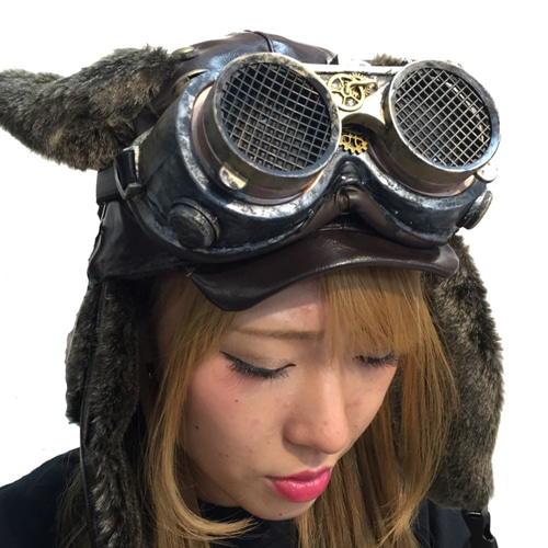 144 スチームパンク世界 武装女子 ゴーグル（帽子は別売です