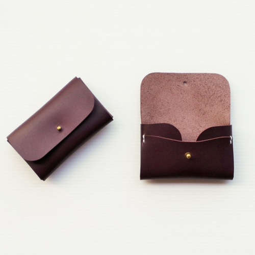 ✻ 名刺入れ カードケース ✻ 牛革 ✻ 定番 ダークブラウン ✻ ✻26