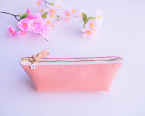 アタオ　atao  桜　ピンク　ステンドグラス　ペンケース　眼鏡くケース　美品 ステンドグラス桜-1 | ann stained glass