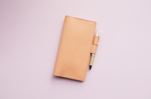 ほぼ日手帳　ヌメ革カバー　2012年版　オリジナルサイズ 最 安値ハンドメイド・手芸 - ほぼ日手帳カバー（オリジナルサイズ