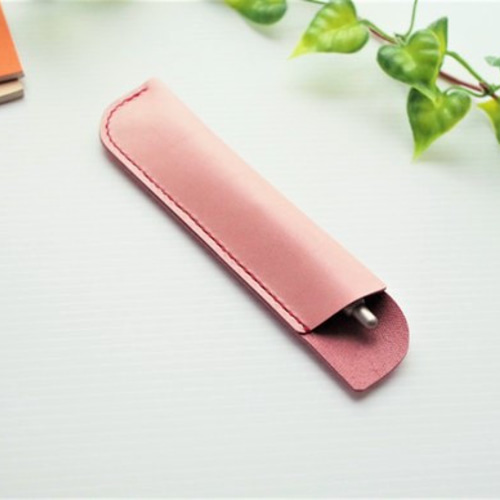 新品未使用】HUKURO ペンケース 限定ピンク 牛革 本革 レザー ペン